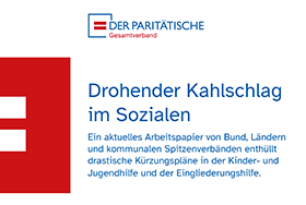 Drohender Kahlschlag im Sozialen 280